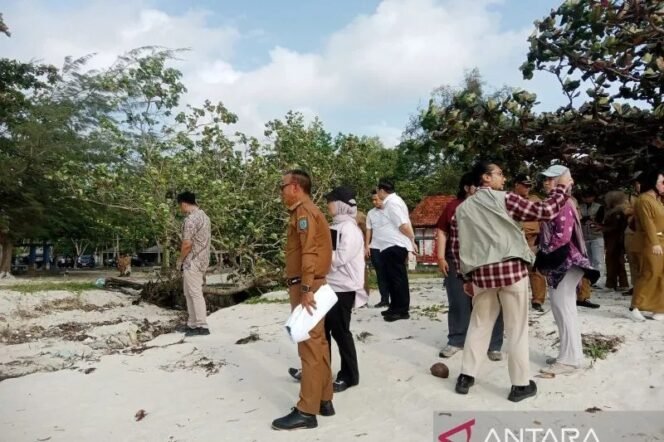 
Pemkab Belitung Kembangkan Kawasan Wisata Pantai Tanjung Pendam