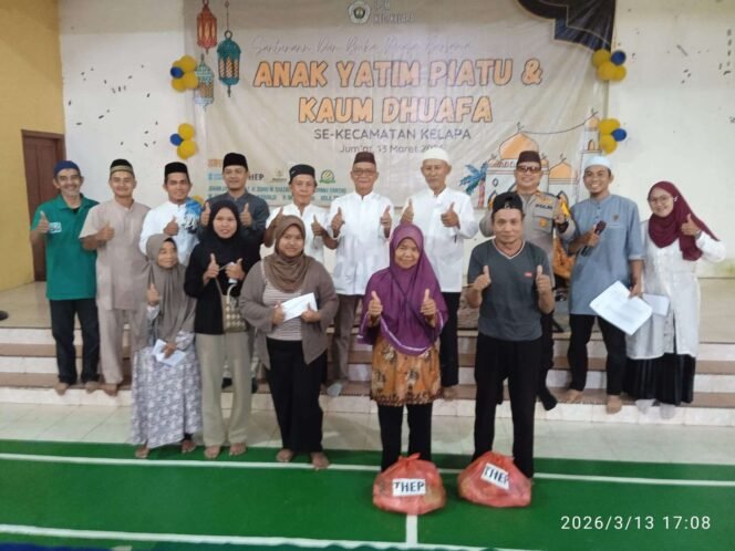 
H. Yus Derahman Teguhkan Kepedulian Sosial Lewat Santunan Anak Yatim Piatu dan Duafa di Kecamatan Kelapa