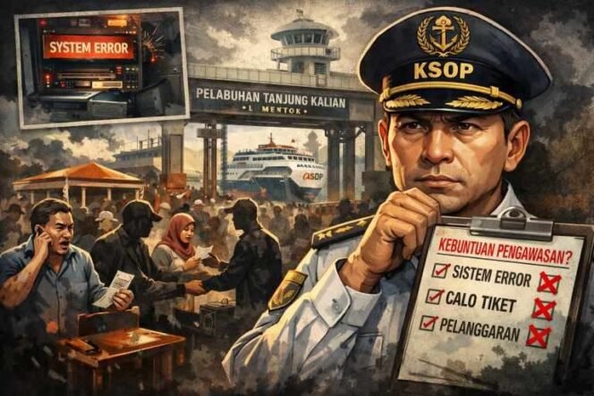 
Kisruh Tiket ASDP Mentok: Penumpang Dirugikan, KSOP Kelas IV Mentok Disorot Soal Pengawasan