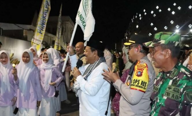 
Pemerintah Kota Pangkalpinang Menggelar Pawai Obor Elektrik dan Takbir Keliling sambut Hari Raya Id 1447 H