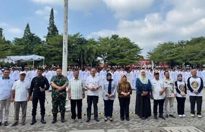 
Anggota MPR RI Dinda Rembulan Buka LKBB-PB Tahun 2026 Tingkat Provinsi di Alun-Alun Taman Merdeka 