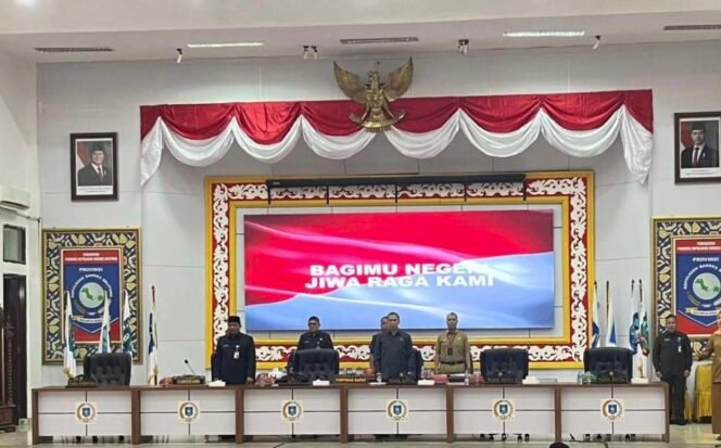
DPRD Babel Gelar Rapat Paripurna Penyampaian Raperda tentang Perubahan atas Perda
